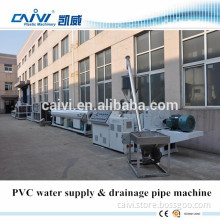 PVC pipe extrusion extruder UPVC water tube production making machine line manufacturer